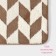 Bath and toilet rug of the Dolyan "Rally", 40 × 60 cm, brown color
