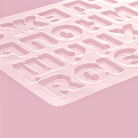 Mold Confectionery for decorating the baking "Alphabet", 35 × 20 cm-4