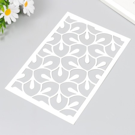 Plastic "pattern" 24x16 cm stencil-1