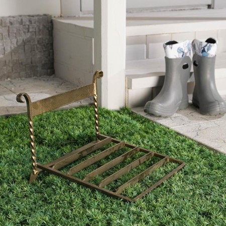 Disractoeter for cleaning shoes, 32 × 26 cm, bronze-11