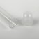 Needlewood, 8 × 1 × 1 cm, 6 pcs, transparent color