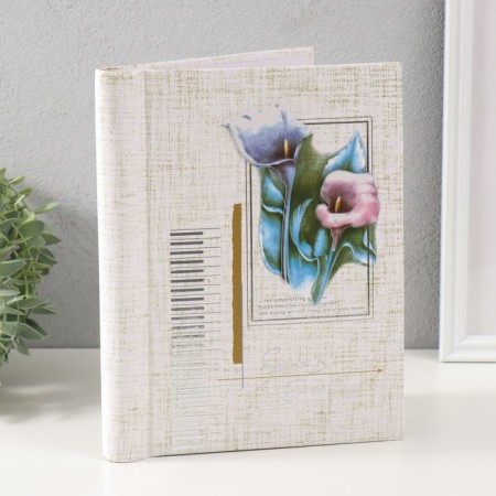 Photo album magnetic 10 sheets "Volumetric bouquet" MIX 18x24.5 cm-1