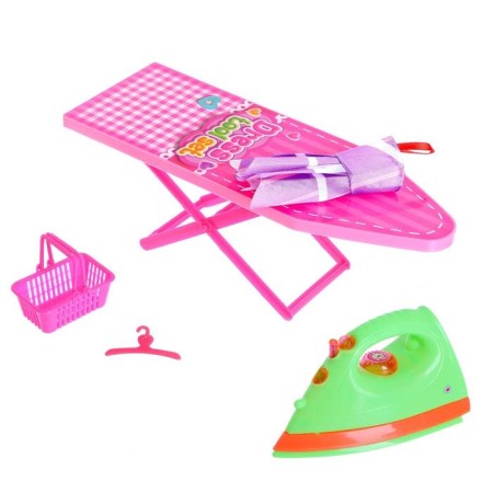 Set for ironing "board and iron", with light and sound effects, mix-6