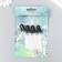 Pipettes glass, silicone for creativity set of 4 pcs 1x1x9.5 cm