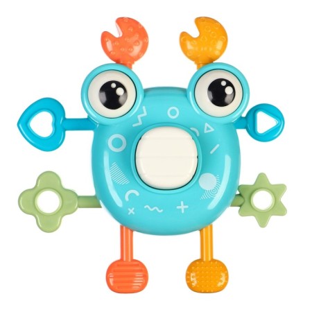 Developing, sensory toy "Krabik", color mix, crumb I-7