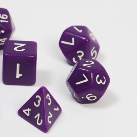 Set of Cubes "Game time" for D&D (Dungeons and Dragons, DND), series: D&D, 7 pcs-1