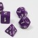 Set of Cubes "Game time" for D&D (Dungeons and Dragons, DND), series: D&D, 7 pcs
