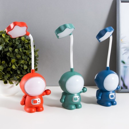 Table lamp "Astronaut" MIX LED 3W USB AKB 9x7x21 cm Risalux