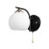 Bra 2198/1 E27 40W black and gold 22x13x16 cm