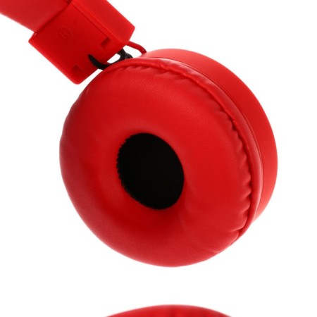 Hoco W25 headphones, wireless, invoices, BT5.0, 300 mAh, microphone, red-4
