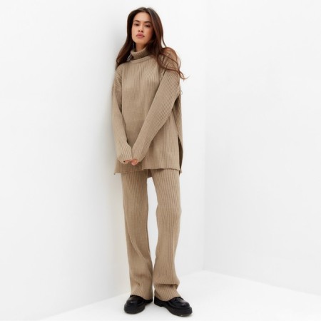 Women's costume mist (sweater and trousers), beige, p. S (40-42)-2