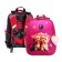 School backpack 38 x 30 x 16 cm, ergonomic back, stavia "york", pink