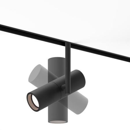 TREECH TRECHNICAL TR005-2-12W3K-B, 12W, 19.3x16x23.2 cm, LED, 844LM, 3000K, Black Color Black-4