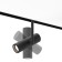 TREECH TRECHNICAL TR005-2-12W3K-B, 12W, 19.3x16x23.2 cm, LED, 844LM, 3000K, Black Color Black