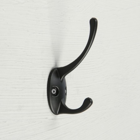 Hook furniture tundra TKD002 Light, two -rod, black