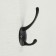 Hook furniture tundra TKD002 Light, two -rod, black