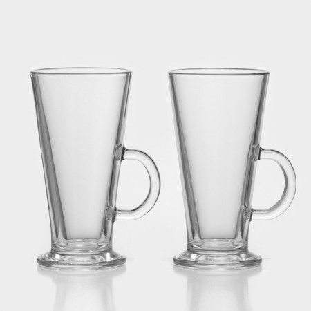 Set of glass mugs PUB, 263 ml, 2 pcs