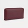 Women's wallet with lightning, burgundy color