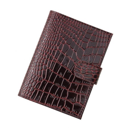 Cover for autocracents on the button, burgundy color