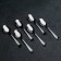 Teaspoon "Rosinka", h = 13 cm, thickness 1.8 mm, silver color