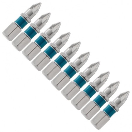 Набор бит Gross 11339, сталь S2, PZ1 х 25 мм, 10 шт.-2