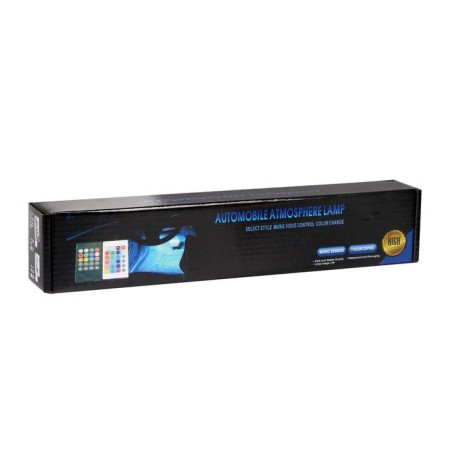 Salon backlight 9 LED-5050, 14 cm, remote control, light music, multicate RGB, 4 pcs-4