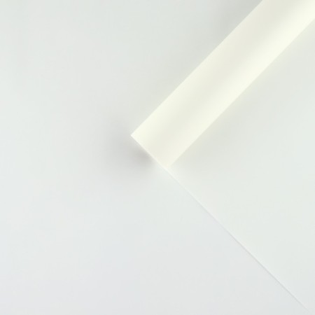Flower film Packaging powder "White", 0.5 x 9 m