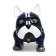 Robot Dog "Duke" IQ Bot, interactive: light and sound effects, on batteries, blue