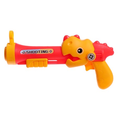 Dino pistol, shoots soft bullets and balls, mix-2