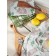 A set of towels of kitchen Forest Party, size 45x60 cm, green color