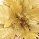 Decor "Cold Flower" 27x20 cm, gold