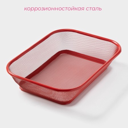Lid - mesh of the share "2 in 1", 28 × 20 cm, color mix-1