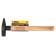 Denzel locksmith hammer 10427, forged square steel, beech handle, 300 g