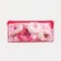 Cosmetic bag-penete on zipper, PVC, pink color