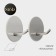 Self -adhesive hooks Stölz “Classic”, 2 pcs, circle, 4.5 × 4.5 × 3 cm, chrome