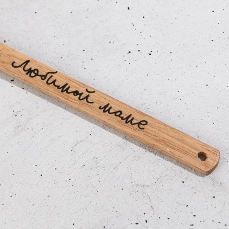 Silicone blade "White Night" on a mold substrate, 11.5 × 28 cm-4