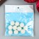 Beads for creativity plastic "Barashka pearl ball" set 10 pcs 1.9x1.9x1.9 cm
