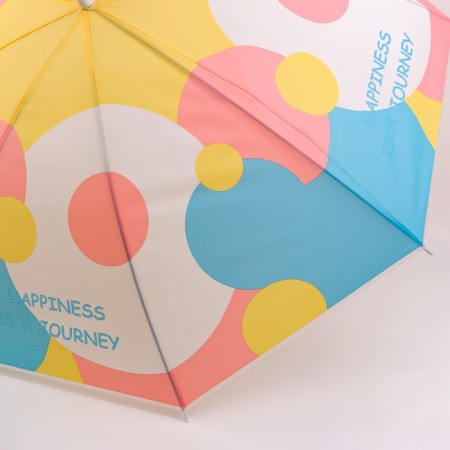 Umbrella - a half -automatic “rainbow circle”, 8 spokes, R = 46 cm, Mix drawing-7
