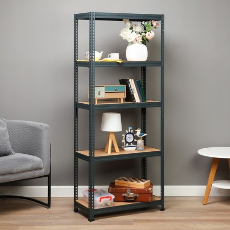 Rabberry Loft Metal SBL, 1800x750x350, 5 shelves-8