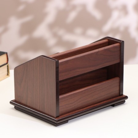 Organizer 4 sections, 2 drawers, a series of walnuts with a skeleton cante, mix 14*19-1