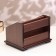 Organizer 4 sections, 2 drawers, a series of walnuts with a skeleton cante, mix 14*19