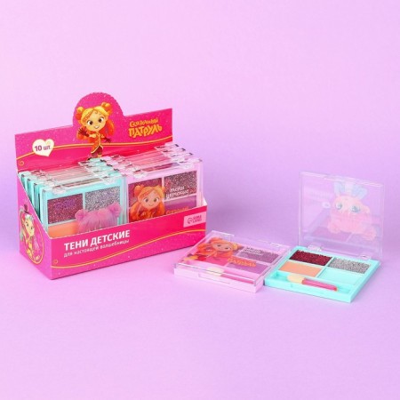 Features for the eyelids, 4 colors "girlfriends", fabulous patrol, mix-12