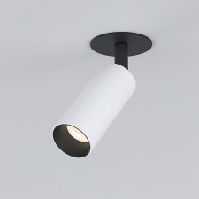 Lamp ceiling Elektrostandard, Diffe LED 8 W, 39x39x153 mm, IP20, white, black color