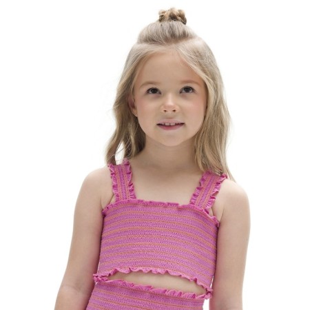 TOP for girls, height 110 cm, pink color-1