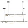 Suspension lamp IP20 LED 40W 1580LM 3000K