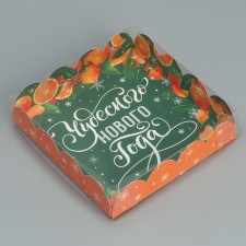 Box for confectionery products with PVC Clust of the 
