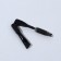 A set of makeup brushes "mini", 2 pcs, black color
