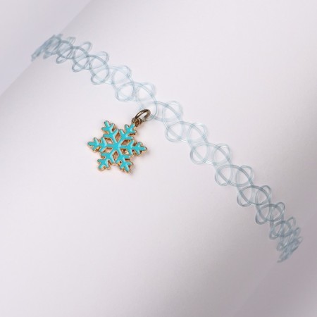 Choker and beads, 3 pieces, a set of jewelry, cold heart-6