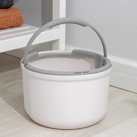 Mop with spin and bucket, microfiber nozzle-5