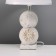 Table lamp "Nick" 1x40W E14 white 20x20x34cm